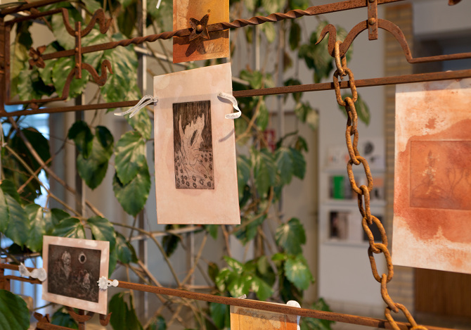 Plattform17 – A Winter School: Detailansicht Gaia Vincensini, Isula Nostra, 2017