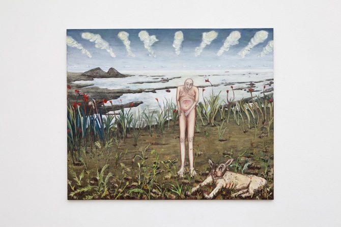 Ohne Titel, 2016, Öl auf Leinwand, 165 x 200 cm