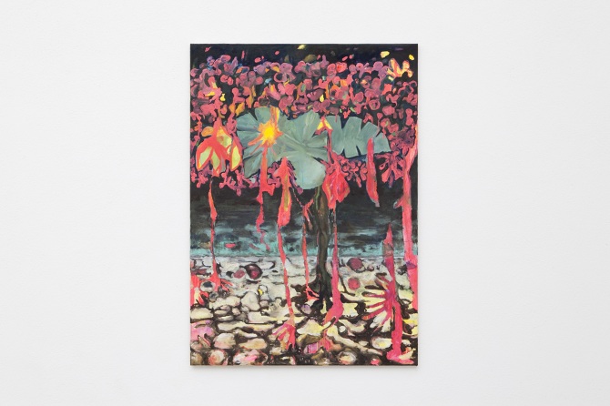 Ohne Titel, 2017, Öl auf Leinwand 170 x 120 cm