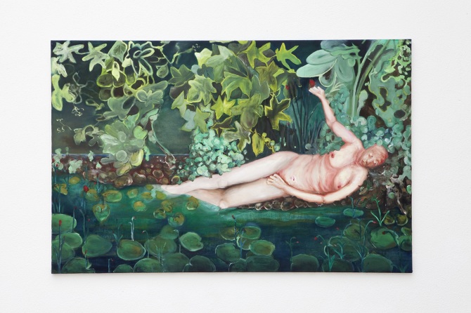 Ohne Titel, 2016, Öl auf Leinwand 110 x 170 cm