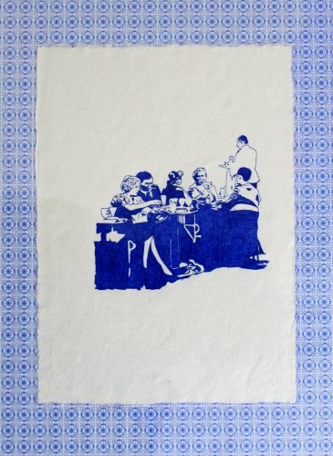 Haarlemmer Straat, Filzstift auf Papier, 2010