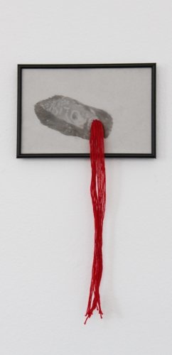 Fischdictionnaire, Garn und Graphit
auf Papier, 2010