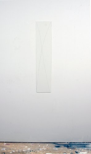 Ohne Titel, Mdf, Dispersion, 90 × 19.5 cm, 2009
