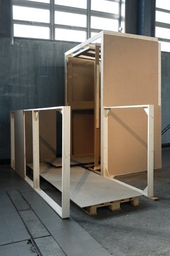 Moving Piece II (Plattform09), Mixed media, 2009