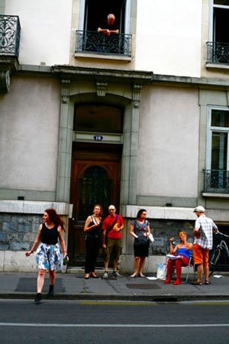 Wonder Frida Acera, performance, matériaux divers,
Galerie Agent Double Genève, 2012