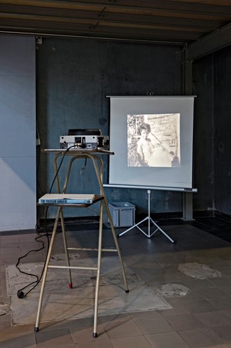 Dijan Kahrimanovic, Ohne Titel, Installationsansicht Plattform 15, 2015