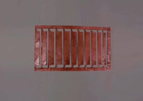 Sans titre, papier peint découpé, 100 x 60 cm, 2009