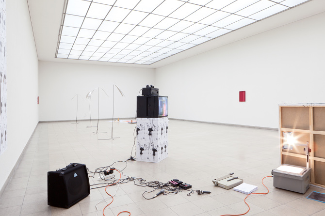 Swiss Atom Love Part 3, 2017, Ausstellungsansicht / vue de l'exposition Plattform17, 2017