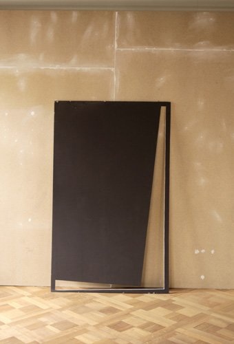 Not yet (untitled), wood, paint, 210 × 73 cm, 2009