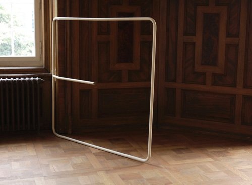 Not yet (untitled), wood, paint, 210 × 73 cm, 2009