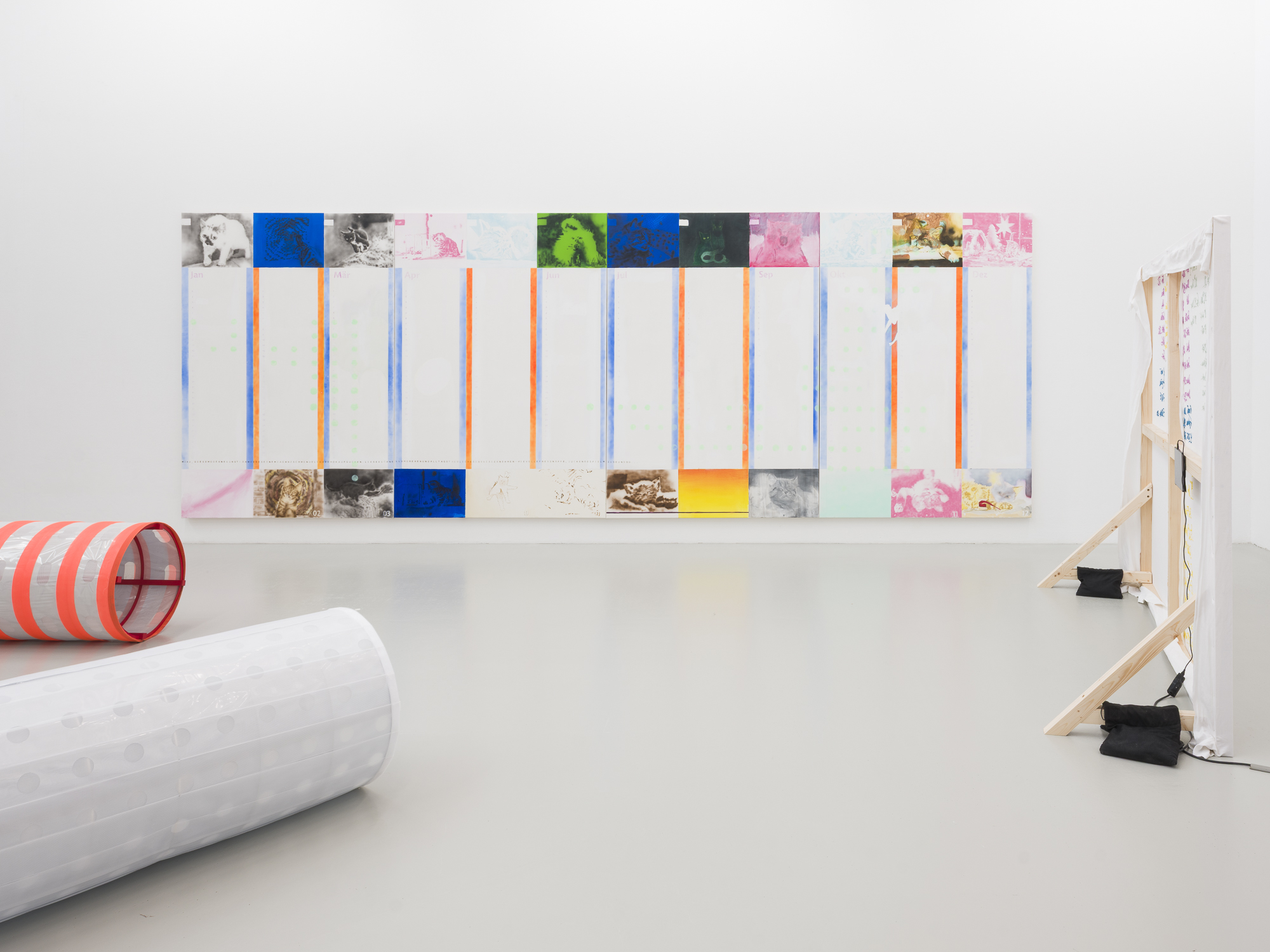 Jorge Morocho Ibarra, Plattform25, exhibition view, Centre d’art Neuchâtel, 2025. Photo: Sébastien Verdon.