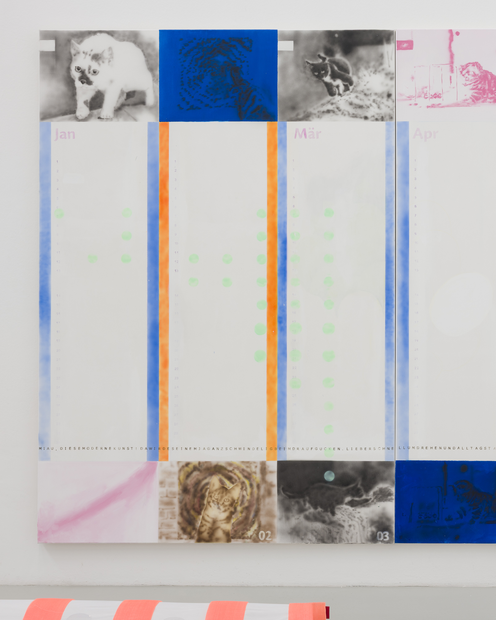 Jorge Morocho Ibarra, Plattform25, exhibition view, Centre d’art Neuchâtel, 2025. Photo: Sébastien Verdon.