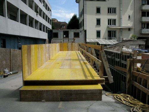 Installation Übergang, 2008