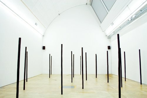 Ohne Titel, Acryl auf Holz, 2010