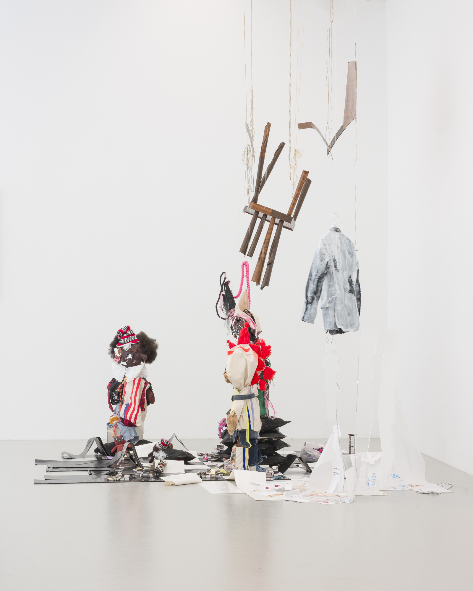 Kelechi Madumere, Plattform25, exhibition view, Centre d’art Neuchâtel, 2025. Photo: Sébastien Verdon.