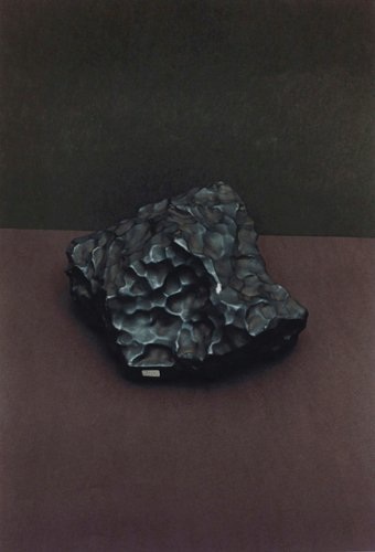 Meteoritenmodell Nr.3, Inkjet Print, 75x110cm, 2010