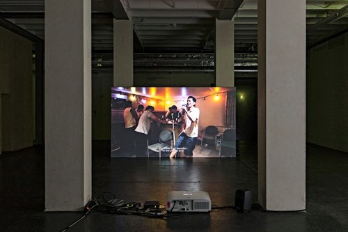 Lena Maria Thüring, Hanjin Palermo, Installationsansicht Plattform 15, 2015