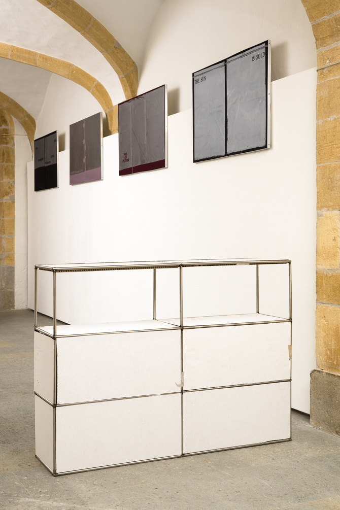 Untitled; Untitled; Untitled; Untitled (Panoramic Vision),
Ausstellungsansicht / vue de l'exposition Plattform19, 2019
© Nico Müller_P19