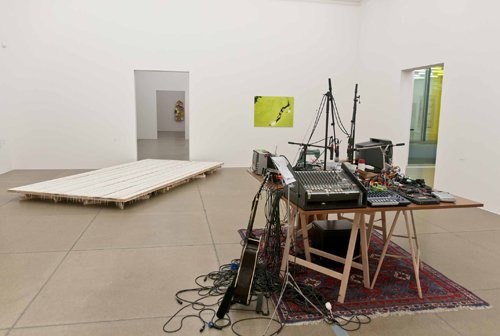 Looop, Diverse Klangerzeuger, Aargauer Kunsthaus-Live Performance, 2010