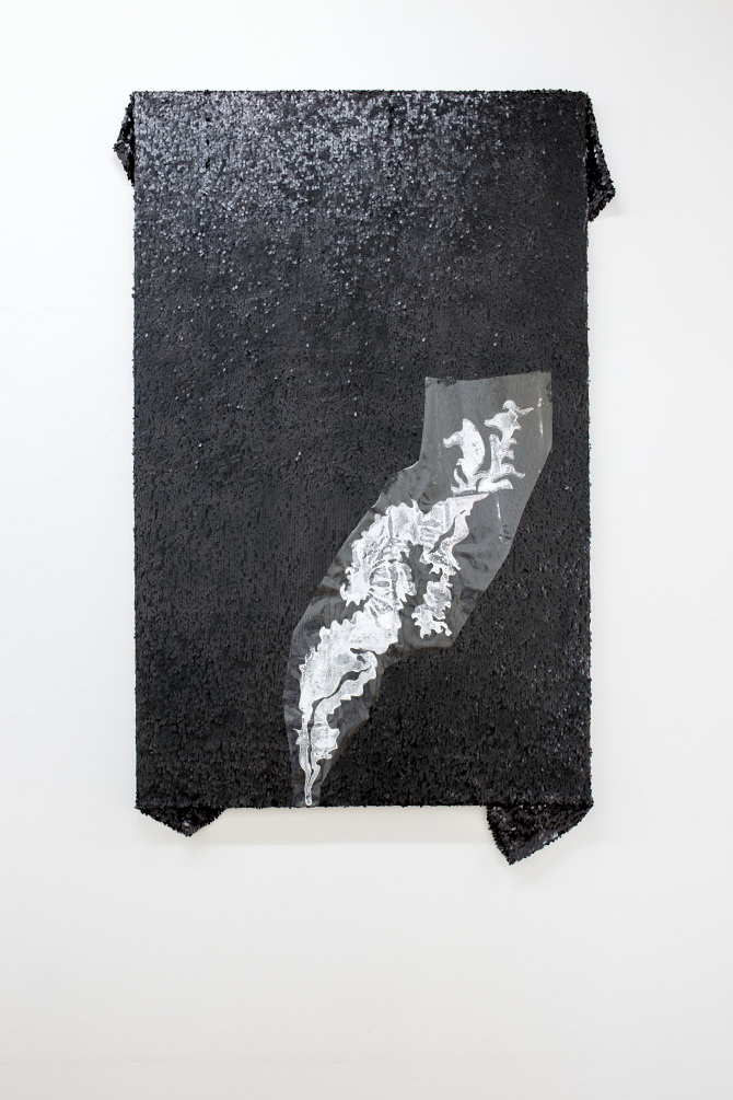 Domestic chimney smoke, out of the window, 2018