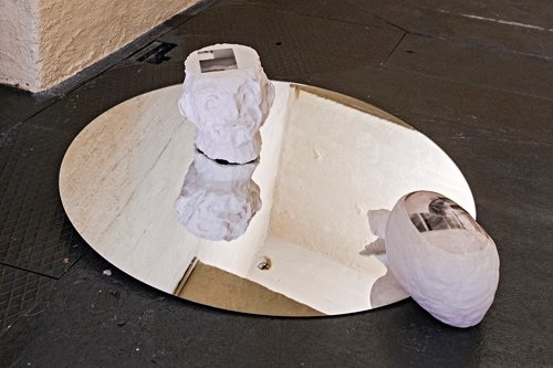 Nicolas Delaroche, Theatron: IV, vue d'installation Plattform 15, 2015