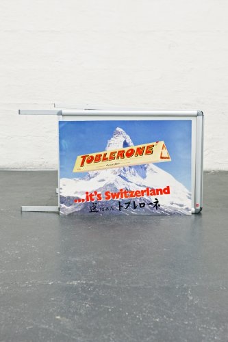 Publicité, photographies, panneaux d'affichages et publicité toblerone, 2012