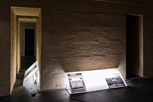 Nihan Somay, Blind Books, vue d'installation Plattform 15, 2015