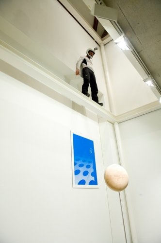 Not Sad But Bloody, Bohrstaub auf Dispersion,
Palazzo Liestal, 2008/2012