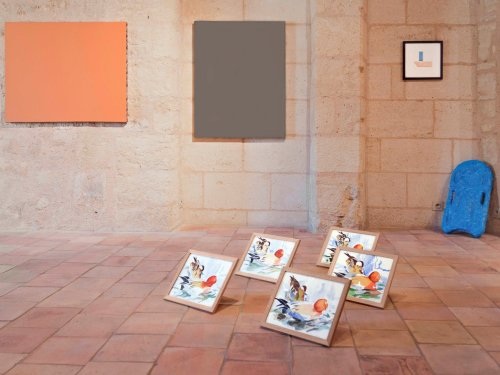 Winsor et Newton, 5 aquarelles sur papier, 2012