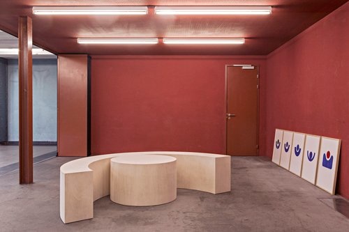 Quentin Lannes, vue d'installation Plattform 15, 2015