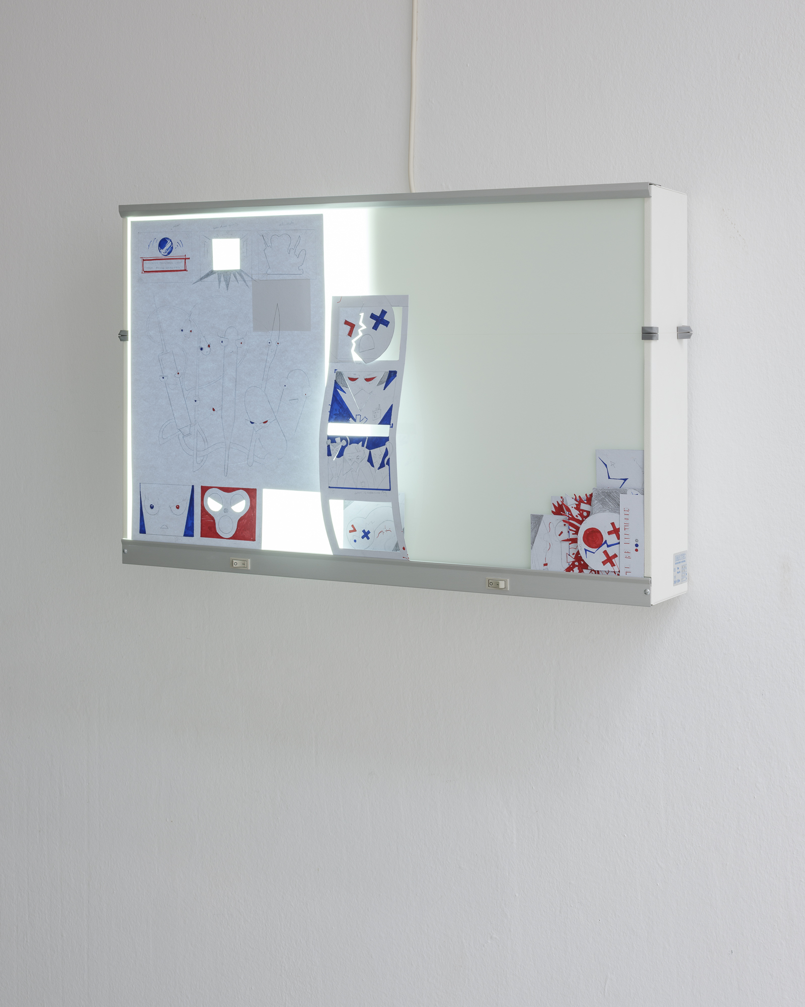 Thilda Bourqui, Plattform25, exhibition view, Centre d’art Neuchâtel, 2025. Photo: Sébastien Verdon.