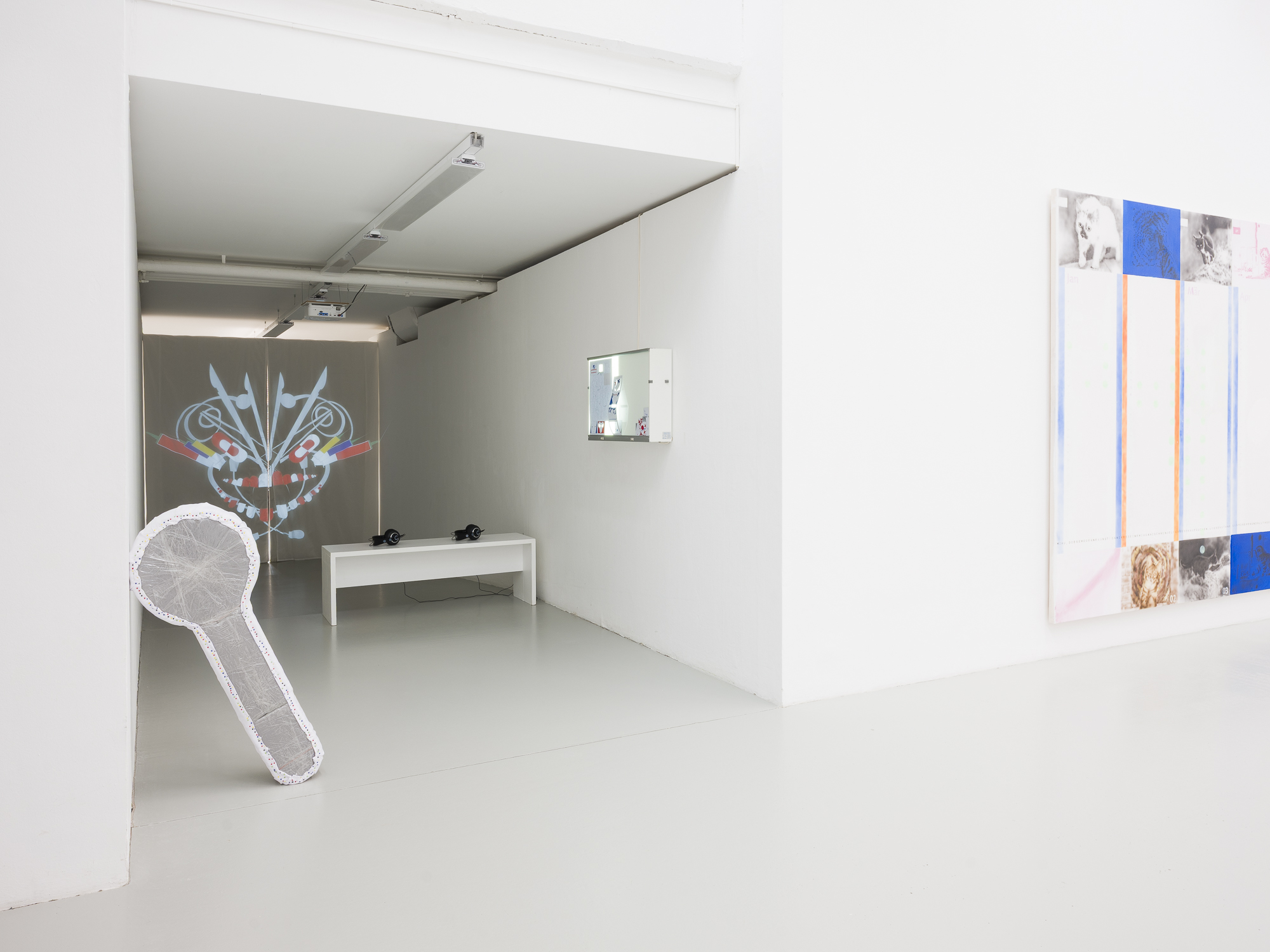 Thilda Bourqui, Plattform25, exhibition view, Centre d’art Neuchâtel, 2025. Photo: Sébastien Verdon.