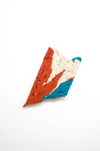 Fragment 1, Plastilin, 15 x 28 x 2.5 cm, 2011