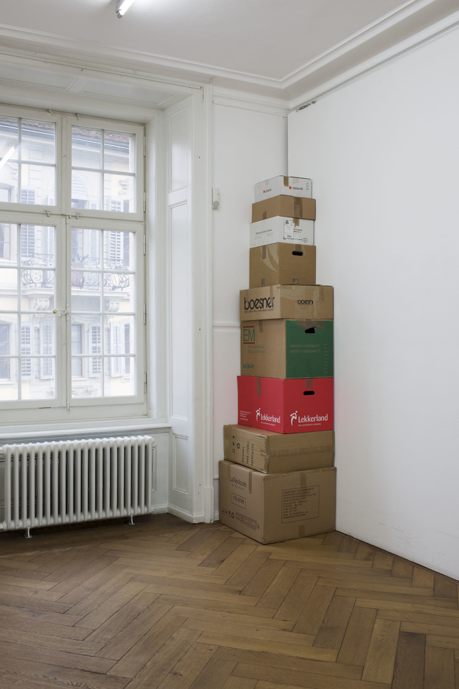 OBJECTS DONATED BY MY FATHER TO MAKE ART, 2017