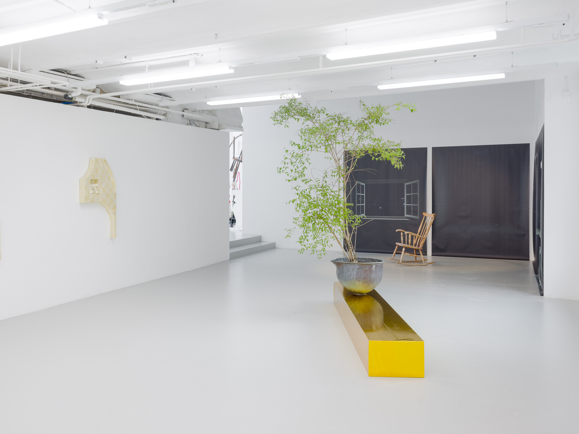 Plattform25, Exhibition view, Centre d’art Neuchâtel, 2025. Photo: Sébastien Verdon.