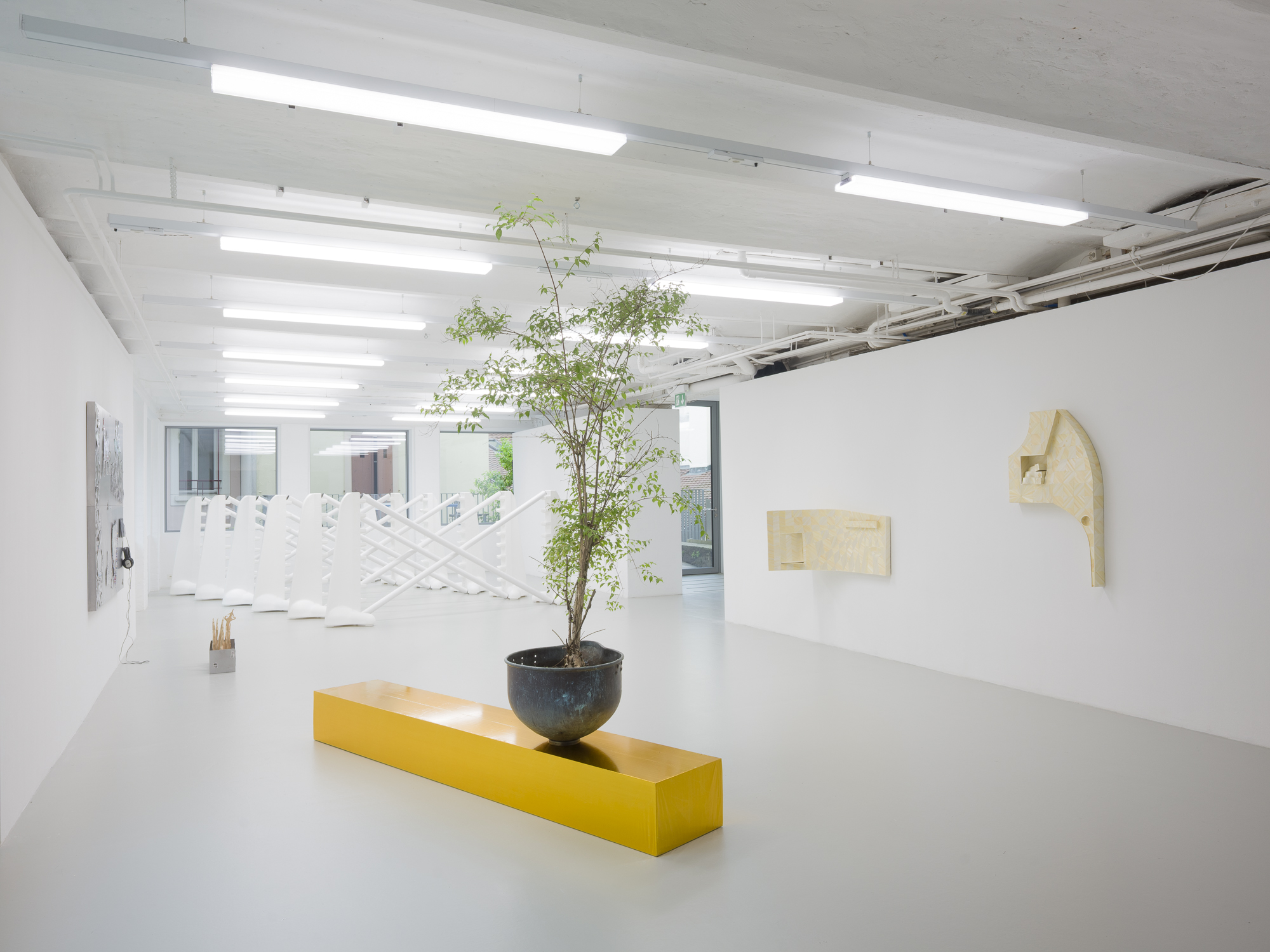 Plattform25, Exhibition view, Centre d’art Neuchâtel, 2025. Photo: Sébastien Verdon.