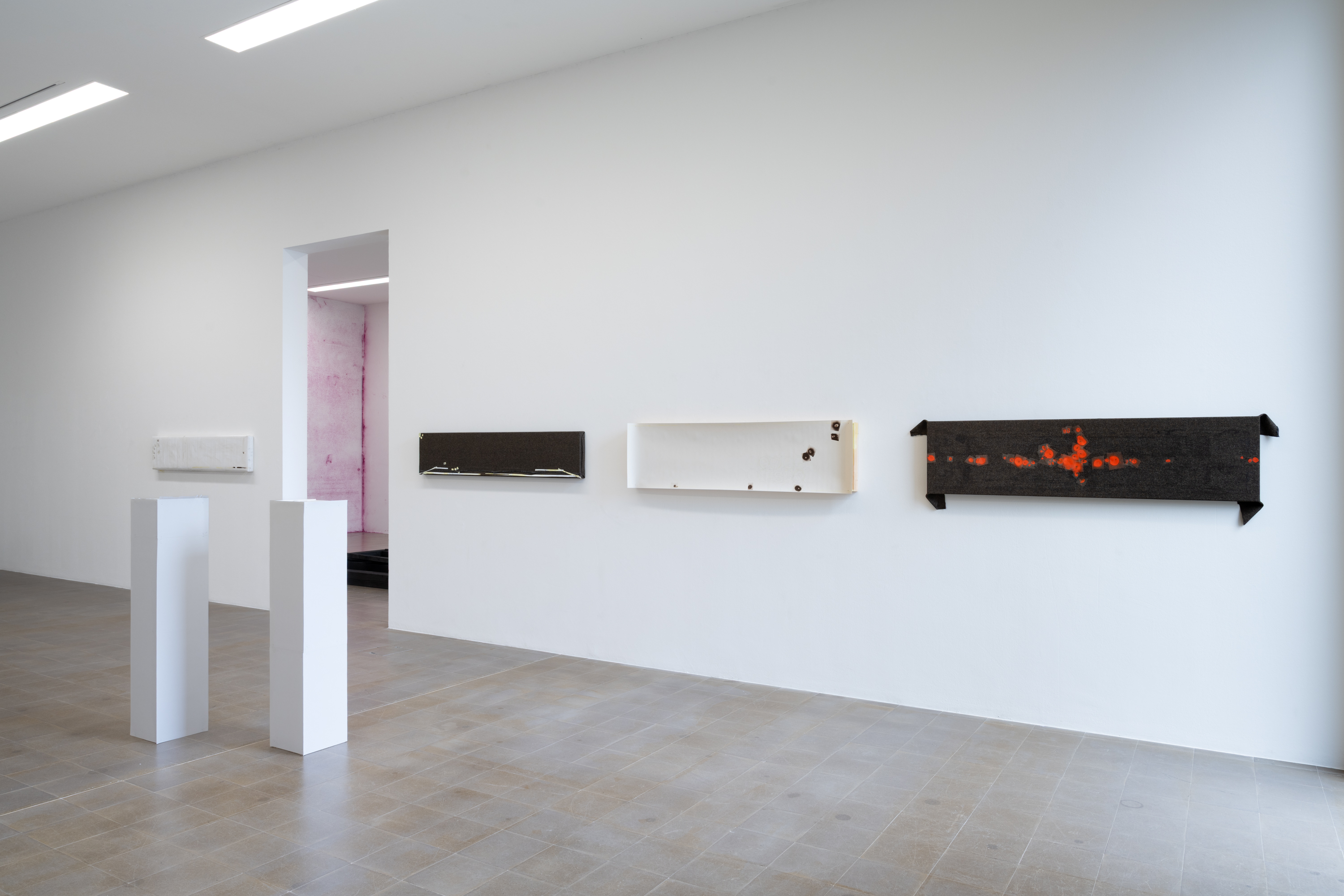 Isabelle Morton, *Tools for play* (working title); *Linger* (working title); *Come to terms* (working title); *10 pm* (working title); *Small study* (working title); *Model 2* (working title); 2025/2026. Dimensions variable. Photo: Finn Curry.