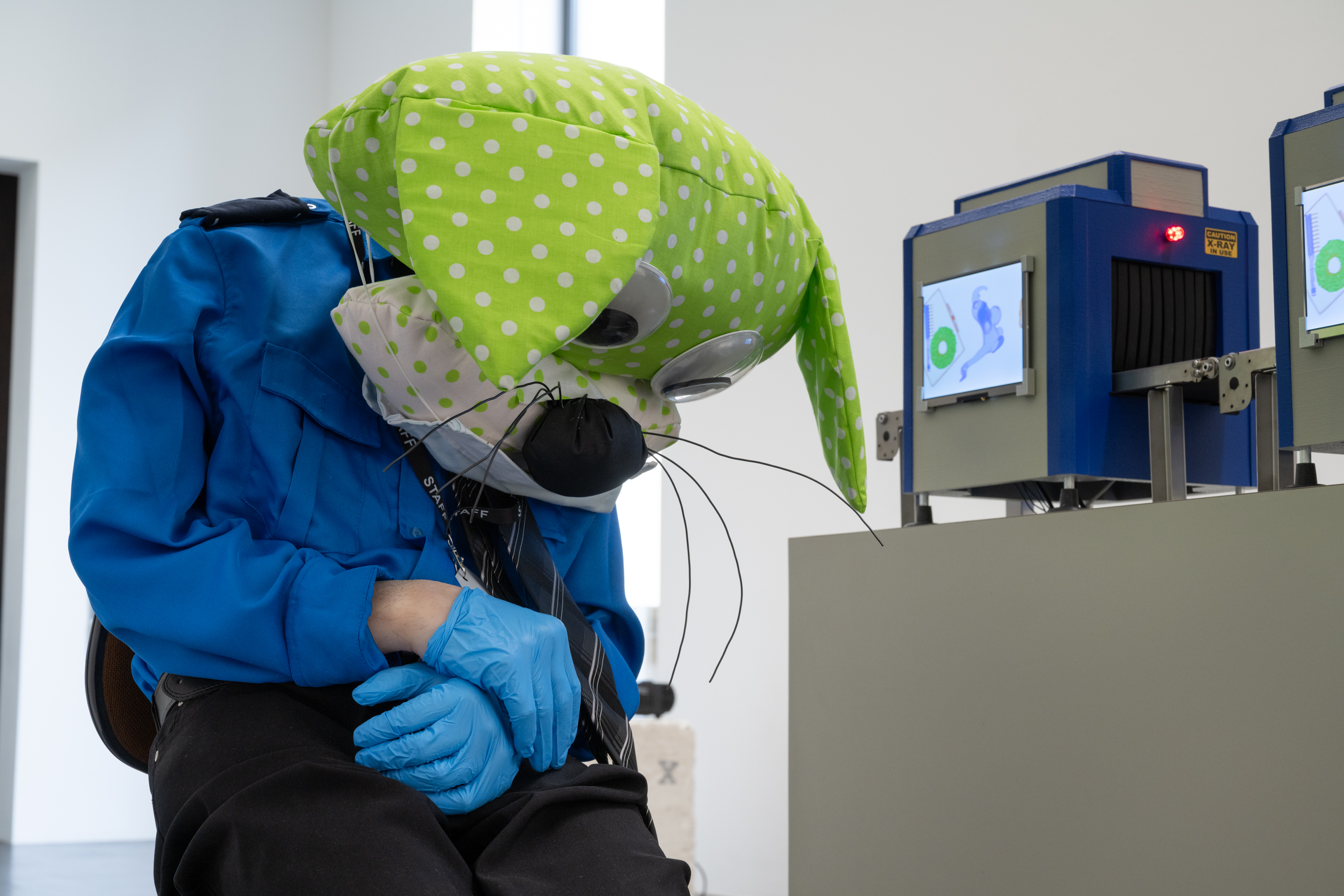 Paul Fritz & Melody Lu, *INWARDLY LOOKING*, 2026. Mixed media, Dimensions variable. Photo: Finn Curry.